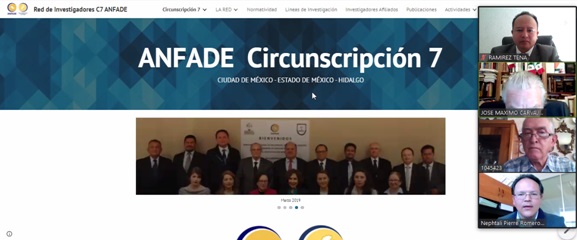 Participa Escuela de Derecho en reunión de ANFADE