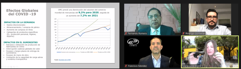 Participación de RCI en webinar sobre el futuro mundial de la logística y cadena de suministro post Covid-19