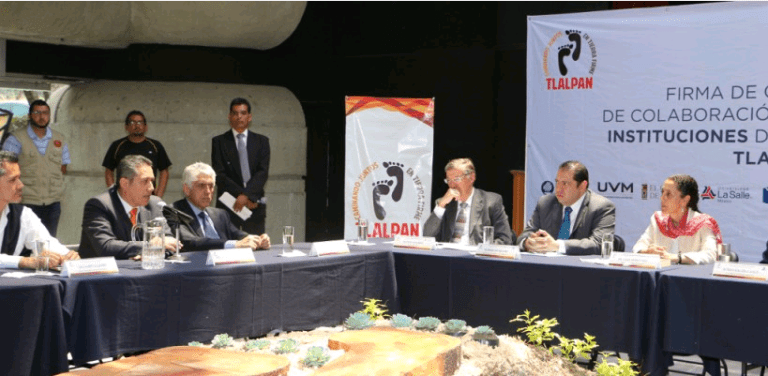 UIC participa en la firma de convenio marco con la Delegación Tlalpan