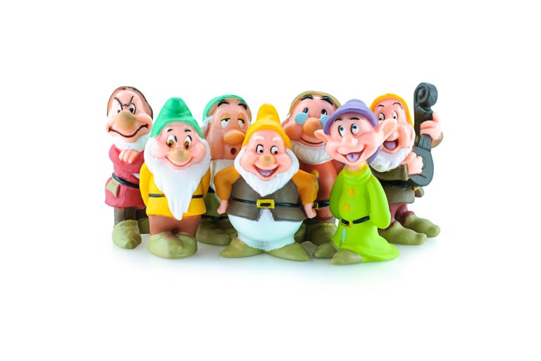 Group of the Seven Dwarfs toy figure