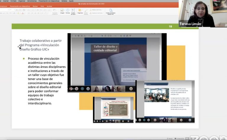 Diseño Gráfico participó en las Jornadas de Comunicación UIC 2021