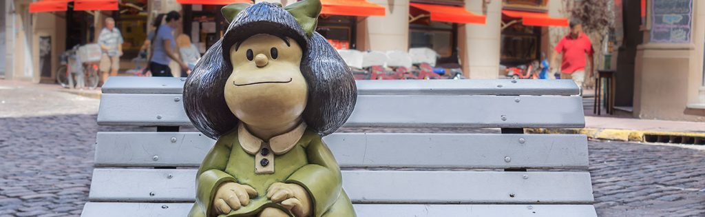 Para componer el mundo, tan sólo basta una niña, Mafalda, 115KB., Mafalda