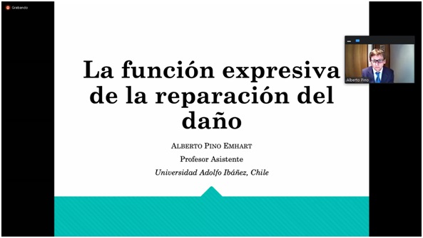 Derecho asiste a Seminario Internacional sobre Reparación del Daño