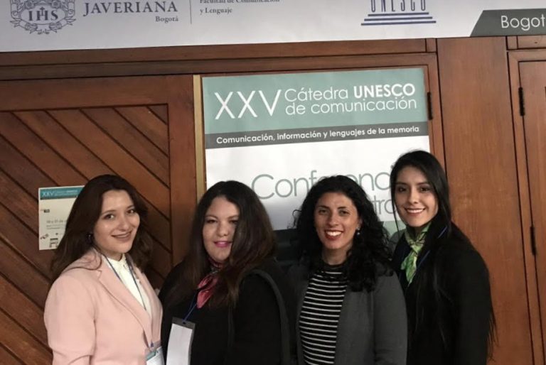 Escuela de Comunicación presente en la XXV Cátedra UNESCO en Colombia