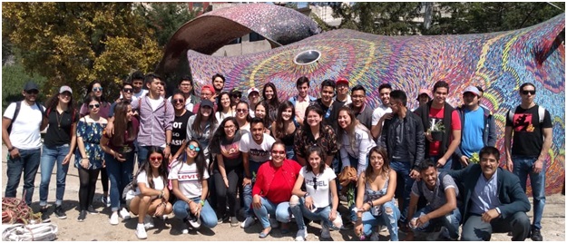 Estudiantes de Arquitectura visitan el Nido de Quetzalcóatl