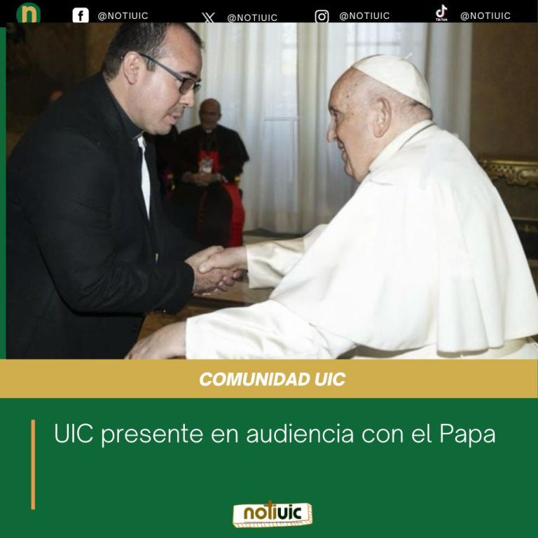 UIC presente en audiencia con el Papa