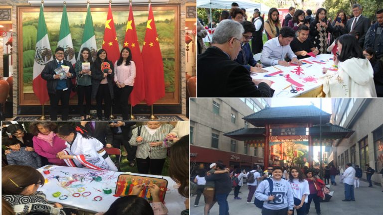 Alumnos participan en la Embajada de China en la celebración del Año Nuevo Lunar