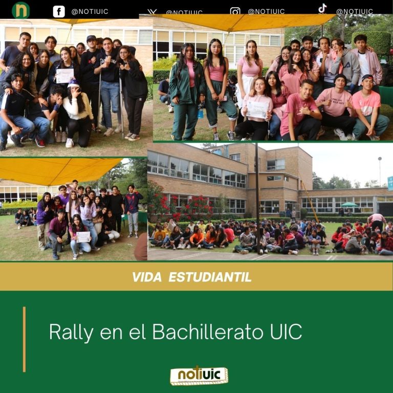 Rally en el Bachillerato UIC