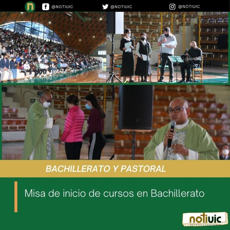 Misa de inicio de cursos en Bachillerato