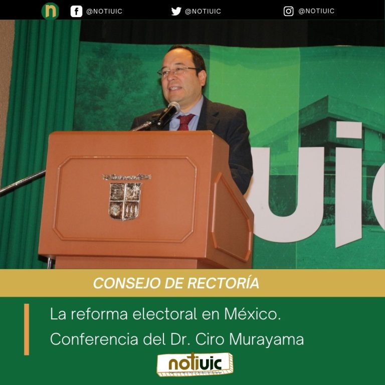 La reforma electoral en México. Conferencia del Dr