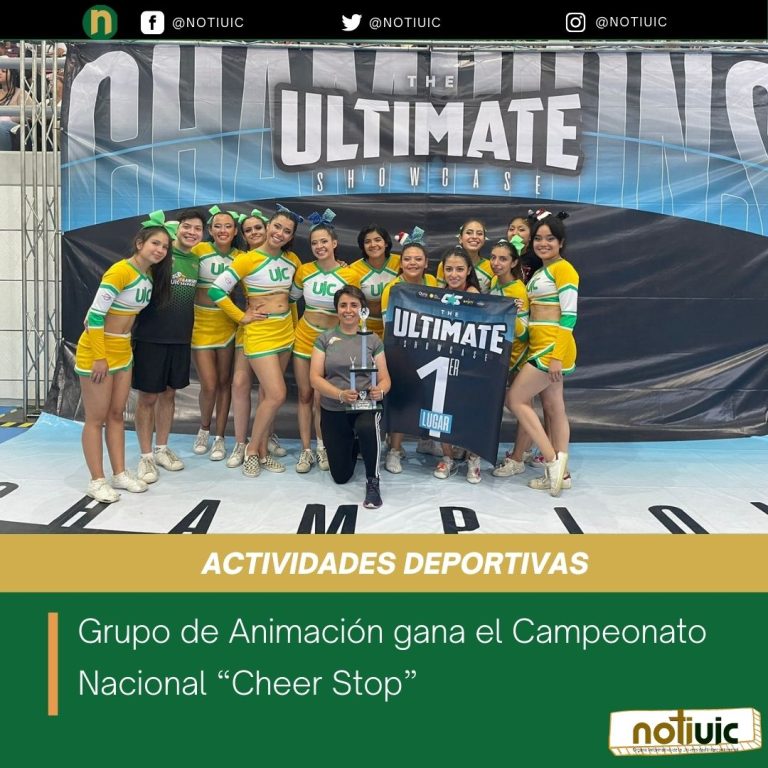 Grupo de Animación gana el Campeonato Nacional “Cheer Stop”