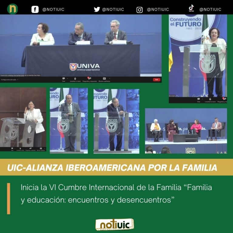 Inicia la VI Cumbre Internacional de la Familia “Familia y educación: encuentros y desencuentros”