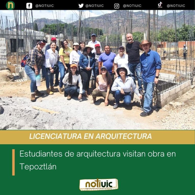 Estudiantes de Arquitectura visitan obra en Tepoztlán