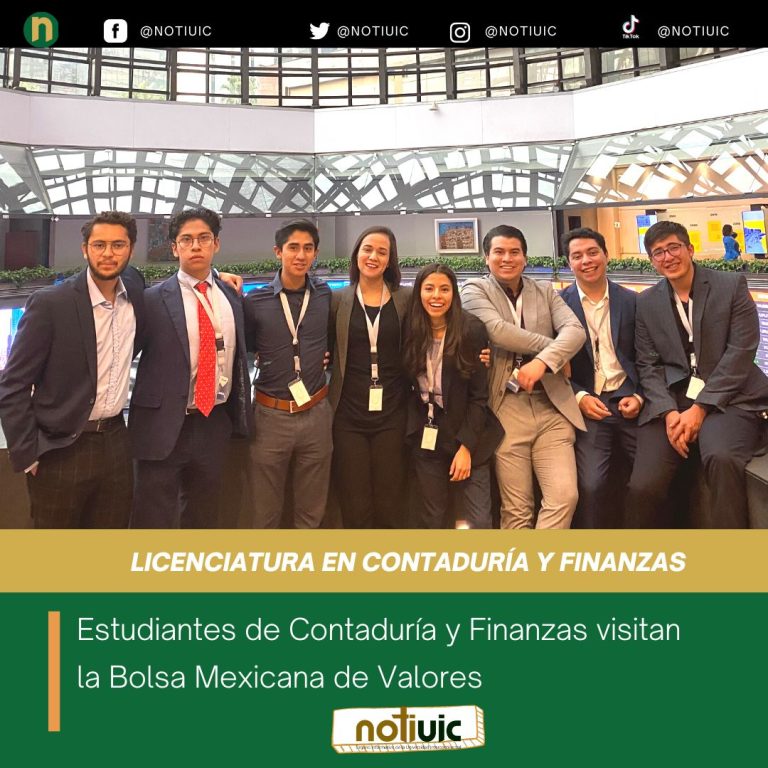 Estudiantes de Contaduría y Finanzas visitan la Bolsa Mexicana de Valores