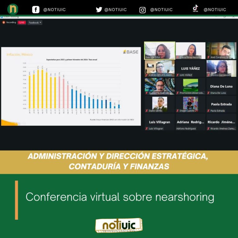 Conferencia virtual sobre nearshoring