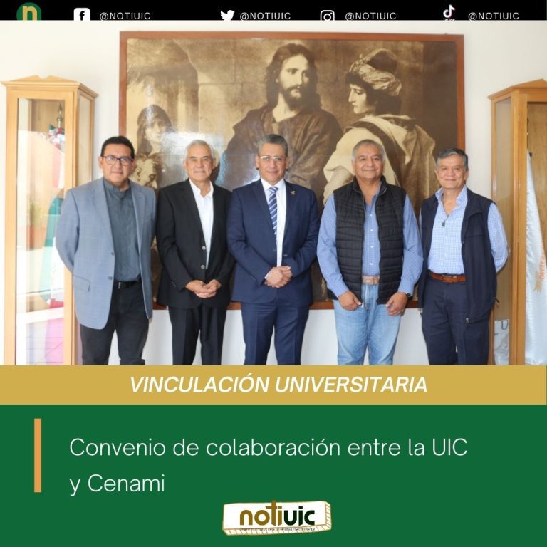 Convenio de colaboración entre la UIC y Cenami