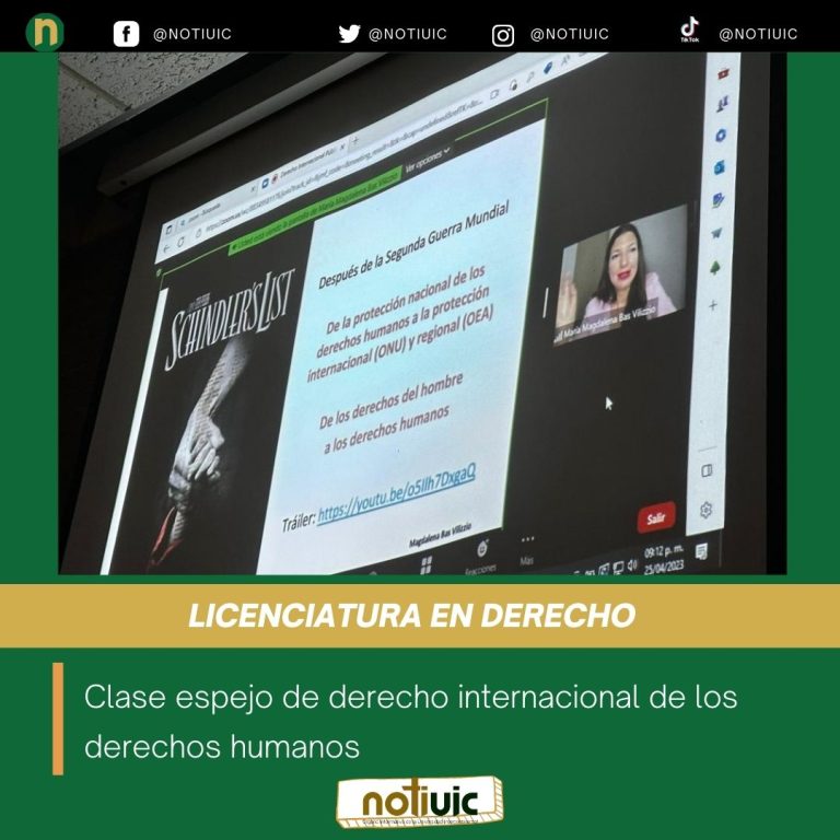 Clase espejo de derecho internacional de los derechos humanos