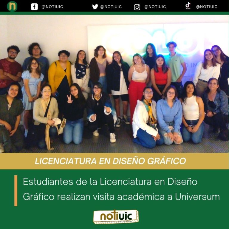 Estudiantes de la Licenciatura en Diseño Gráfico realizan visita académica a Universum