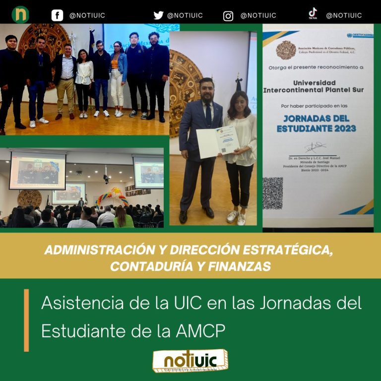 Asistencia de la UIC en las Jornadas del Estudiante de la AMCP