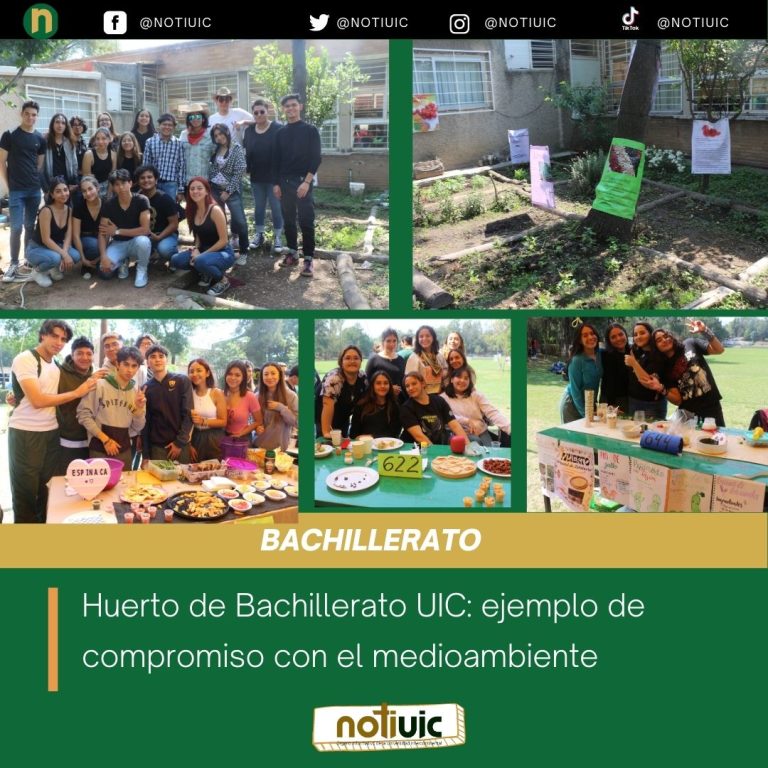 Huerto de Bachillerato UIC: ejemplo de compromiso con el medioambiente