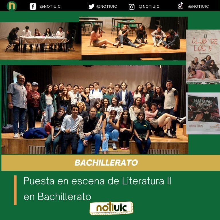 Puesta en escena de Literatura II en Bachillerato