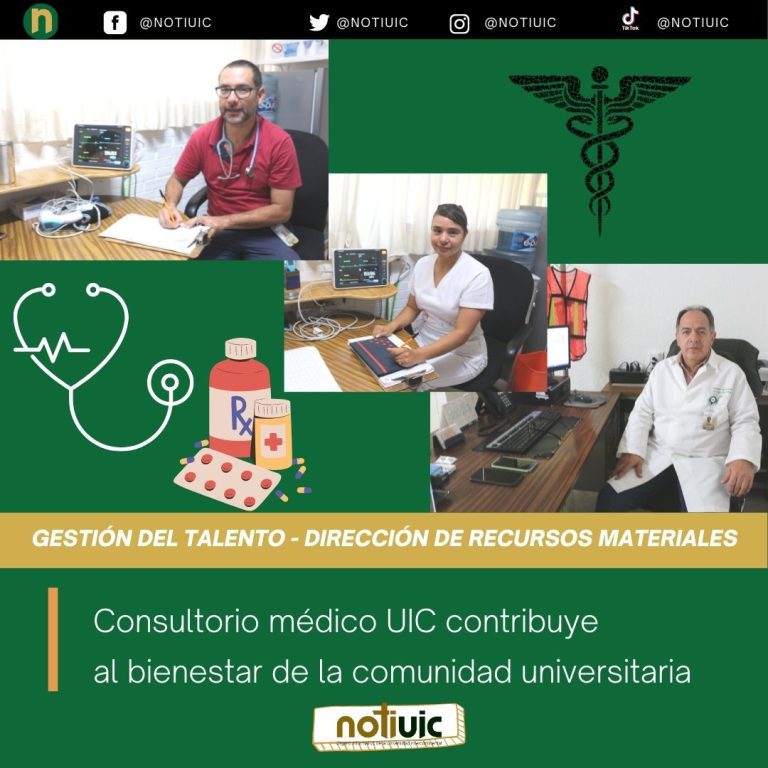 Consultorio médico UIC contribuye al bienestar de la comunidad universitaria