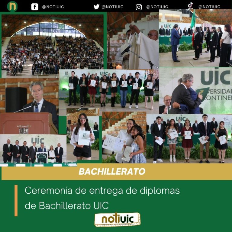 Ceremonia de entrega de diplomas de Bachillerato UIC