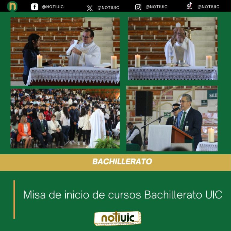 Misa de inicio de cursos Bachillerato UIC