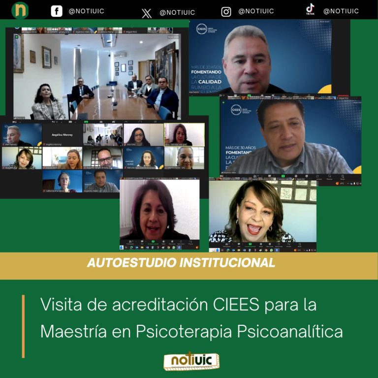 Visita de acreditación CIEES para la Maestría en Psicoterapia Psicoanalítica