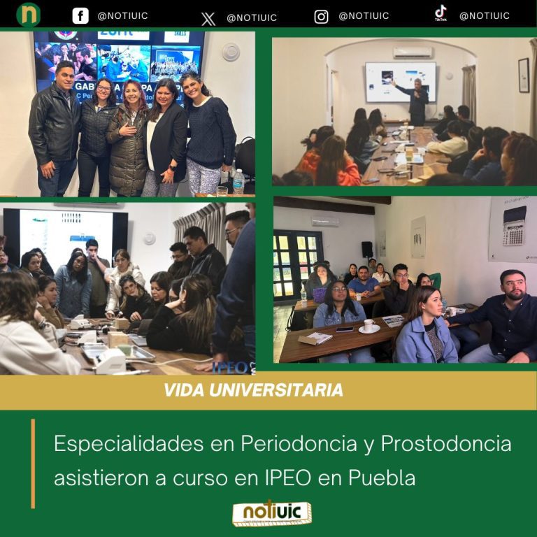 Especialidades en Periodoncia y Prostodoncia asistieron a curso en IPEO en Puebla