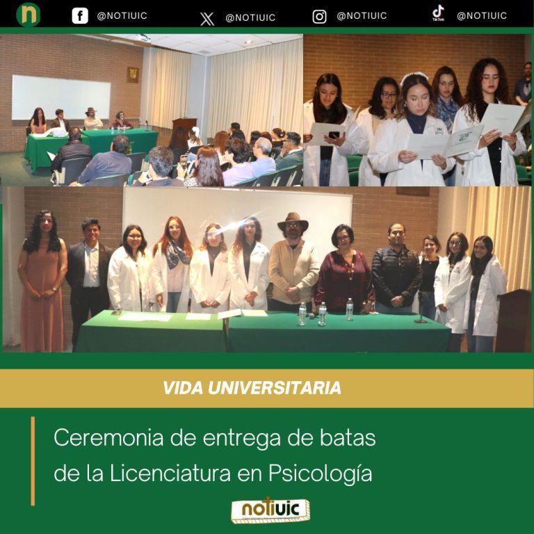 Ceremonia de entrega de batas de la Licenciatura en Psicología