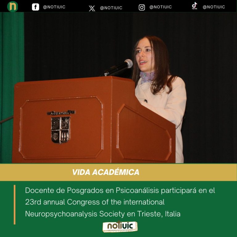 Docente de Posgrados en Psicoanálisis participará en el 23rd annual Congress of the international Neuropsychoanalysis Society en Trieste