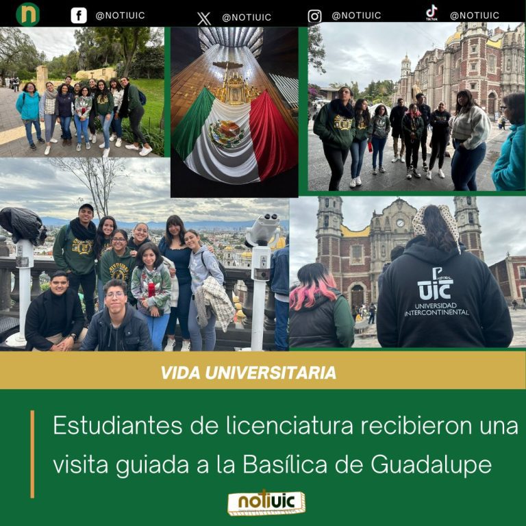 Estudiantes de licenciatura recibieron una visita guiada a la Basílica de Guadalupe