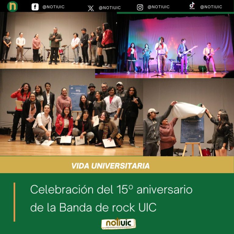 Celebración del 15º aniversario de la Banda de rock UIC