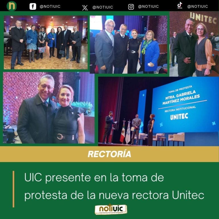 UIC presente en la toma de protesta de la nueva rectora Unitec