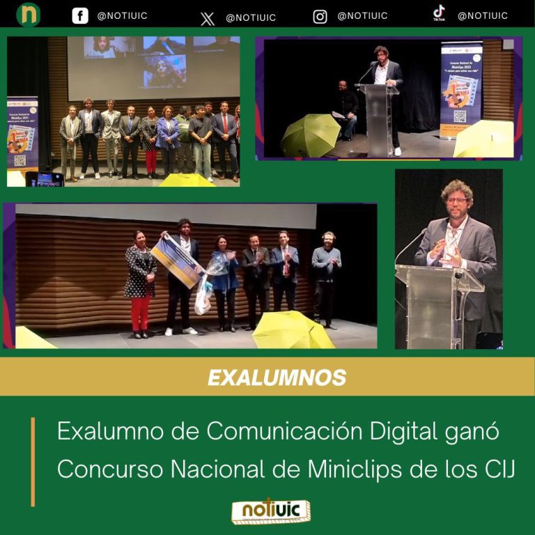 Exalumno de Comunicación Digital ganó Concurso Nacional de Miniclips de los CIJ