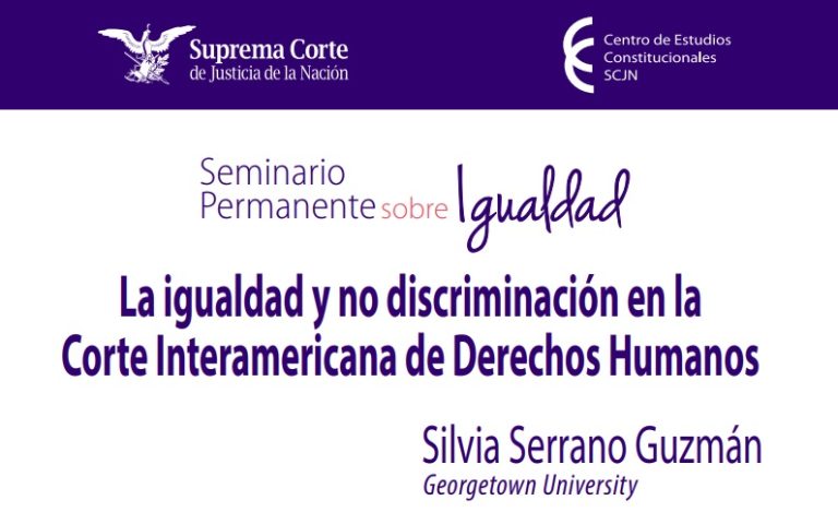 Derecho asiste a Seminario Permanente sobre Igualdad de la SCJN